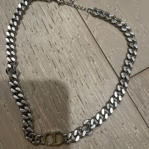 Christian Dior danseuse chain necklace